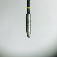 Фреза алмазная, пуля, мягкая (желтая), D 0.31