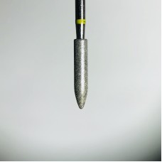 Фреза алмазная, пуля, мягкая (желтая), D 0.31