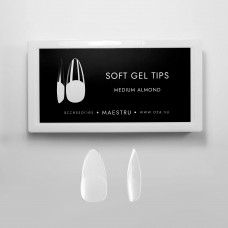 SOFT GEL TIPS | Medium almond